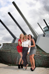 2009 07 22 - The stars of G.I. Joe try to dry off aboard the HMS Belfast for a photo call (2009) 2009 07 22 - The stars of G.I. Joe try to dry off aboard the HMS Belfast for a photo call (2009)