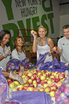 2015 09 11 - KK volunteers her labor to bag fruit with workers at City Harvest's Food Rescue Facilit (2015) 2015 09 11 - KK volunteers her labor to bag fruit with workers at City Harvest's Food Rescue Facilit (2015)