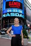 2009 08 31 - Nasdaq MarketSite prior to the closing bell at NASDAQ MarketSite in NYC (2009)