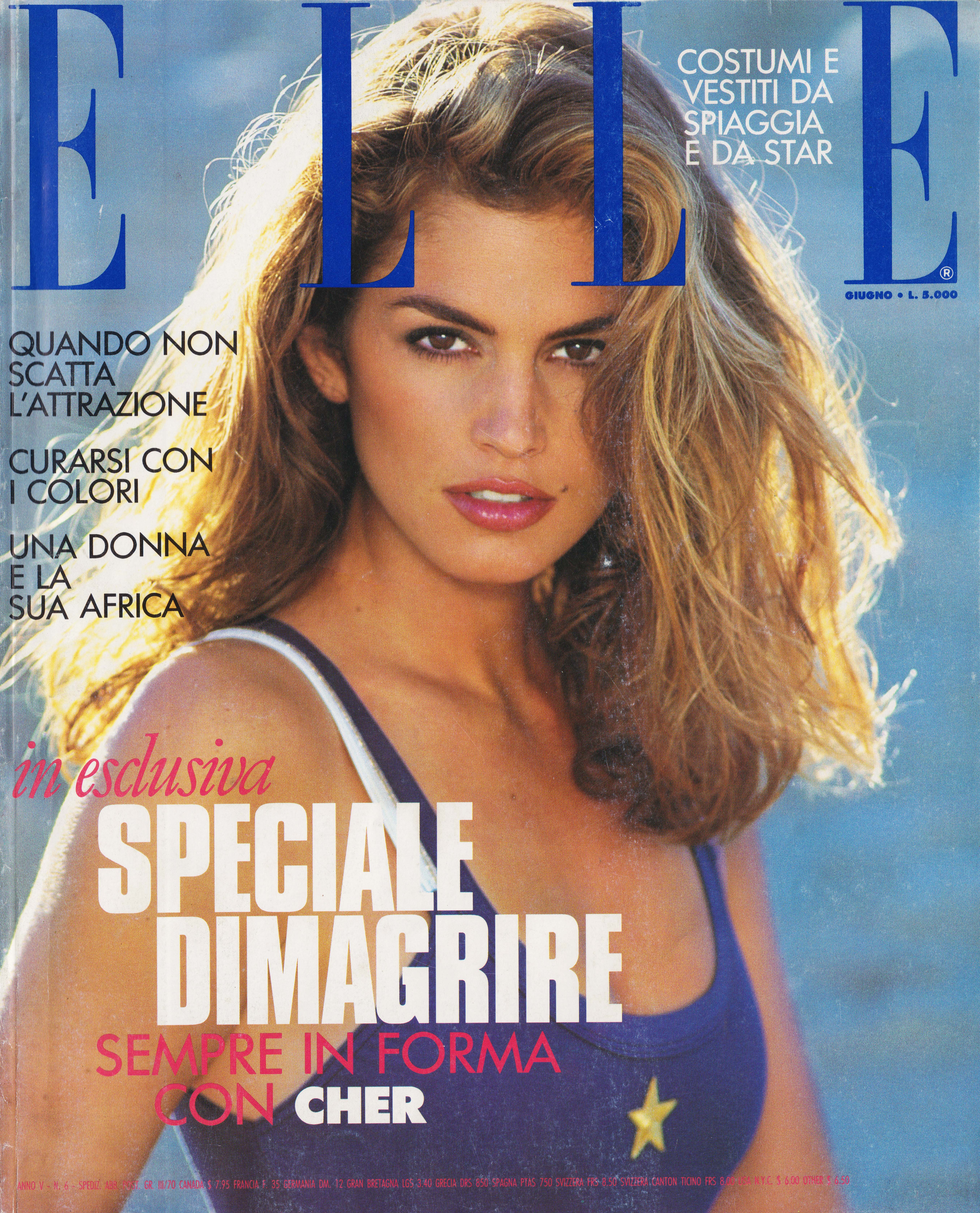 Elle (Italy-June 1991)
