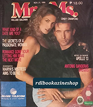 Mr & Mrs (Philippines-21 November 1995)
