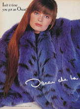 Oscar de La Renta (-1987)