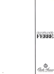 Gianfranco Ferre (-1986) Gianfranco Ferre (-1986)