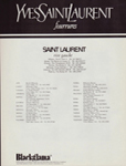 Yves St Laurent (-1984)