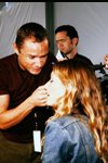 2000 - Oscar de La Renta SS 2001 backstage (2000)