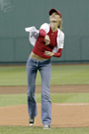 2004 05 25 - Supermodel Gisele Bundchen Prepares To Throw Out The First Pitch At Fenway Park Before A Red Sox Game (2004) 2004 05 25 - Supermodel Gisele Bundchen Prepares To Throw Out The First Pitch At Fenway Park Before A Red Sox Game (2004)