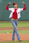 2004 05 25 - Supermodel Gisele Bundchen Prepares To Throw Out The First Pitch At Fenway Park Before A Red Sox Game (2004) 2004 05 25 - Supermodel Gisele Bundchen Prepares To Throw Out The First Pitch At Fenway Park Before A Red Sox Game (2004)