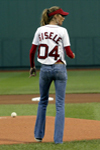 2004 05 25 - Supermodel Gisele Bundchen Prepares To Throw Out The First Pitch At Fenway Park Before A Red Sox Game (2004) 2004 05 25 - Supermodel Gisele Bundchen Prepares To Throw Out The First Pitch At Fenway Park Before A Red Sox Game (2004)