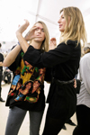 2014 - Chanel SS 2015 backstage at the Grand Palais in Paris (2014) 2014 - Chanel SS 2015 backstage at the Grand Palais in Paris (2014)