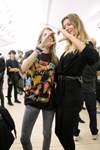 2014 - Chanel SS 2015 backstage at the Grand Palais in Paris (2014) 2014 - Chanel SS 2015 backstage at the Grand Palais in Paris (2014)