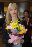 2011 03 25 - Fans celebrated the arrival of Karolina at Istanbul airport (2011)