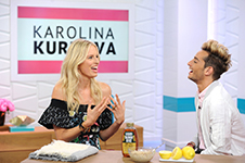 2016 06 08 - Karolina Kurkova and Frankie Grande appear on Amazon's Style Code Live in NYC (2016)