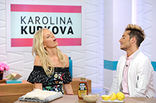 2016 06 08 - Karolina Kurkova and Frankie Grande appear on Amazon's Style Code Live in NYC (2016)