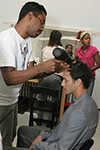 2005 09 09 - DKNY Menswear Spring 2006 backstage during Olympus Fashion Week, NYC (2005)