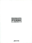 Gianfranco Ferre (-1987) Gianfranco Ferre (-1987)