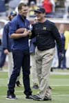 2016 09 17 - With Jim Harbaugh of the Michigan Wolverines after Michigan vs Colorado Buffaloes at Michigan Stadium in Ann Arbor (2016) 2016 09 17 - With Jim Harbaugh of the Michigan Wolverines after Michigan vs Colorado Buffaloes at Michigan Stadium in Ann Arbor (2016)