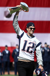 2017 04 03 - In the field carrying the Vince Lombardi trophy before the opening day game between the Boston Red Sox and the Pittsburgh Pirates at Fenway Park in Boston (2017) 2017 04 03 - In the field carrying the Vince Lombardi trophy before the opening day game between the Boston Red Sox and the Pittsburgh Pirates at Fenway Park in Boston (2017)